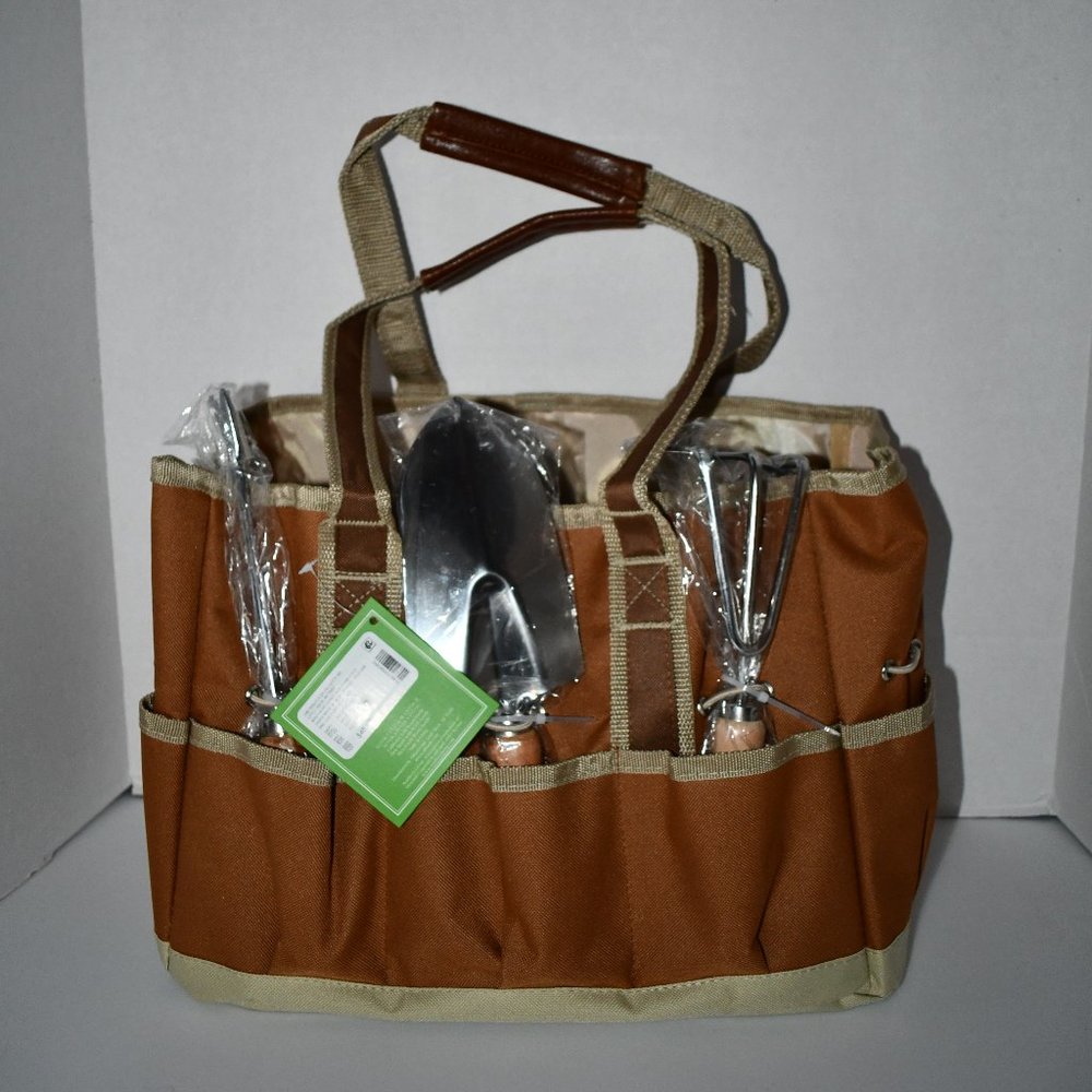 Southern Living Outdoor Living Collection Garden Tote Bag & Tools Set L-S2BAG310